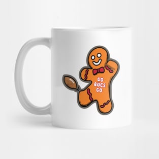 Tampa Bay Buccaneers Gingerbread Man Mug